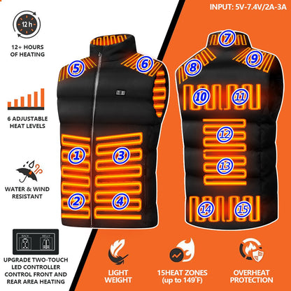 Smart Heating Thermal Vest